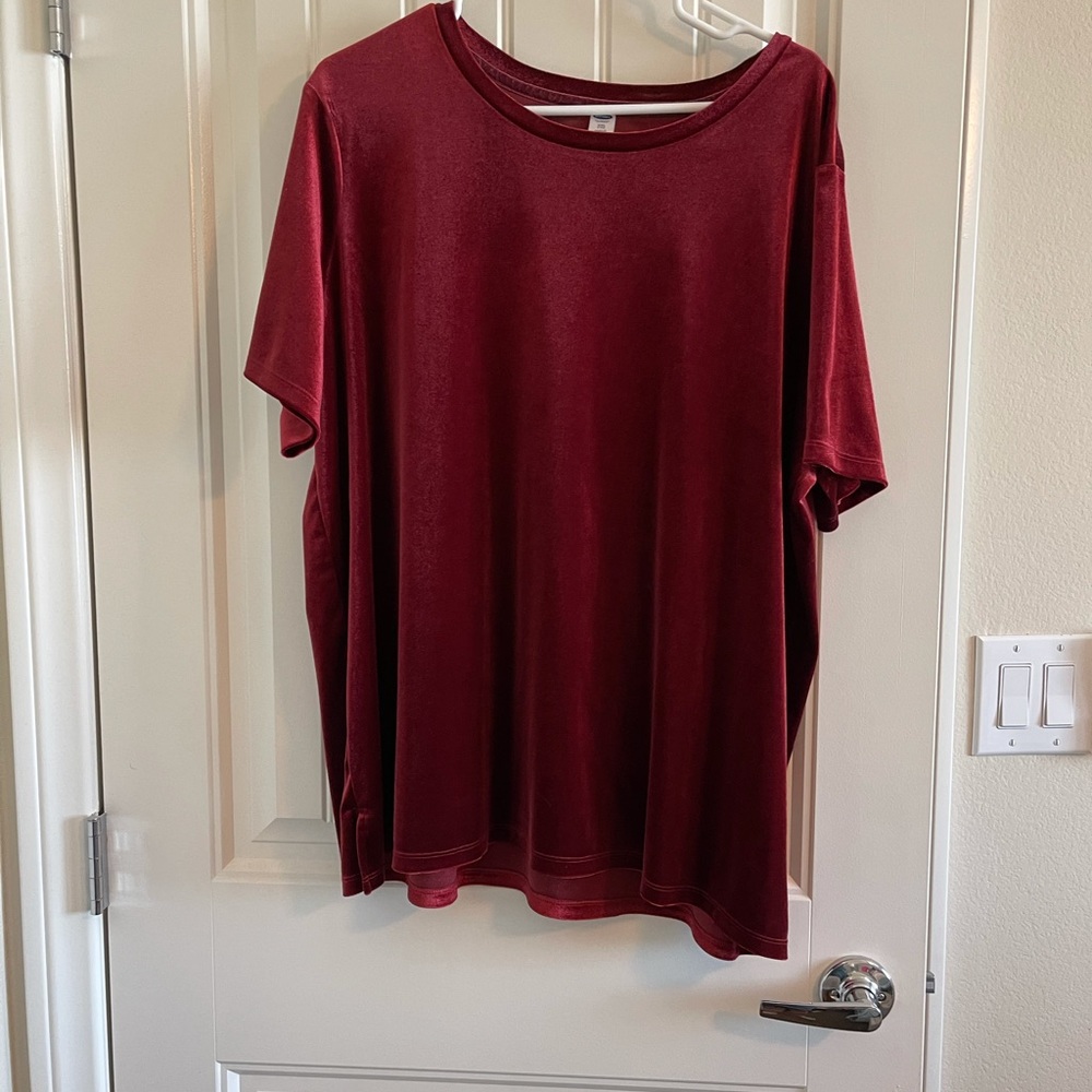 Old Navy Velour Top